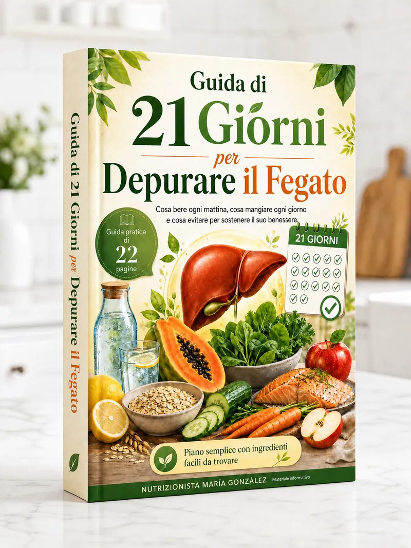 La Guida di 21 Giorni per Depurare il Fegato della nutrizionista María González
